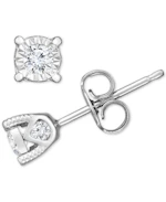 Diamond Stud Earrings