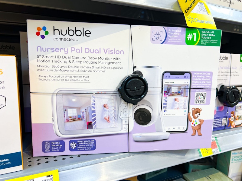 hubble dual vision monitor on walmart shelf