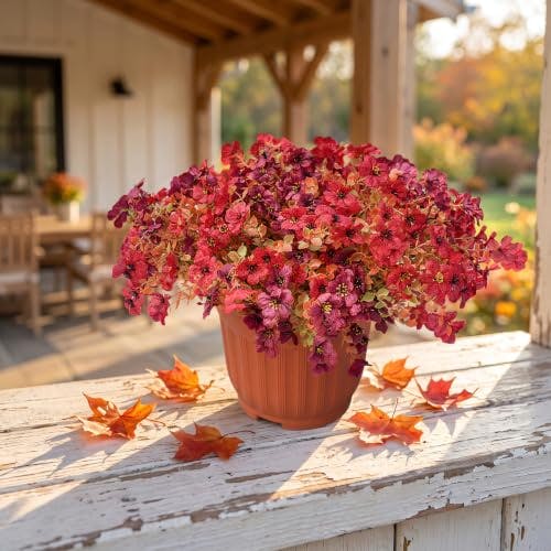 Artificial Violet Mums