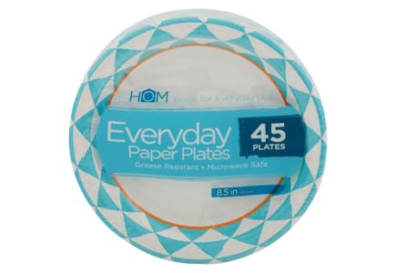 2 Hom Works Paper Plates