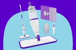 Microfiber Spray Mop Set, Just $12 on Amazon (Reg. $27) card image
