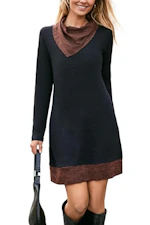 Women's Tunic Sweater Dress