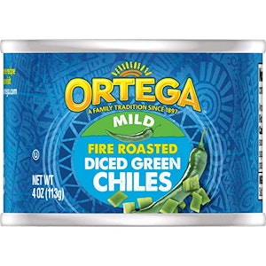 Ortega Fire Roasted Green Chiles