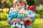 walmart smurf plush