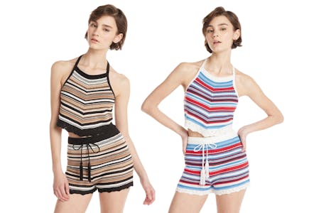 No Boundaries Juniors’ Crochet Outfit Set