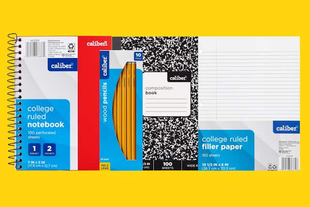 Select Caliber School Supplies Are on Sale for Only $1.99 at CVS card image