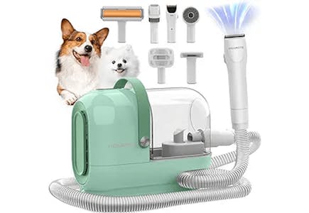 Dog Grooming Vacuum Kit