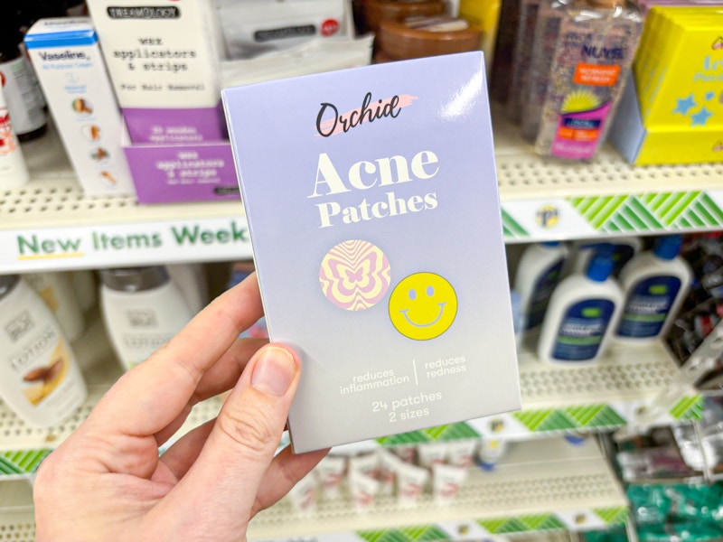 dollar tree orchid acne patches