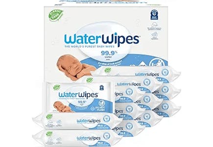 WaterWipes Baby Wipes 12-Pack
