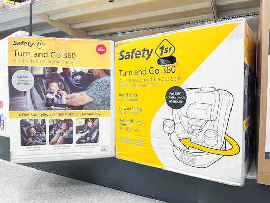 Safety 1st Turn and Go Convertible Car Seat