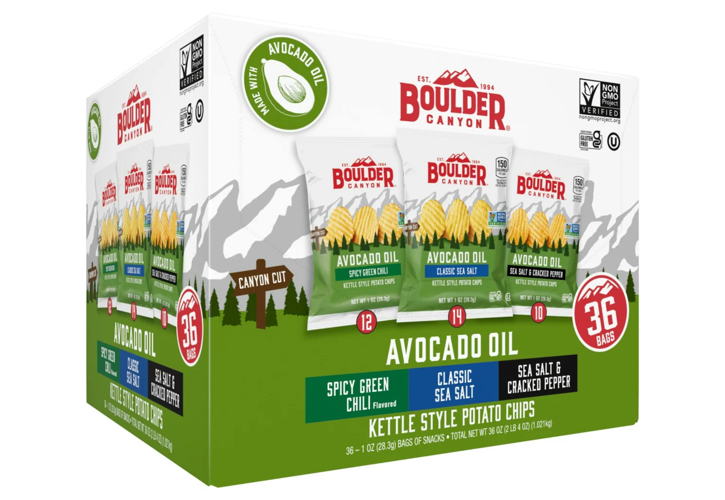Boulder Canyon Chips 36-Pack