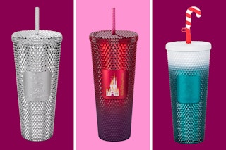 A triptypch of tumblers