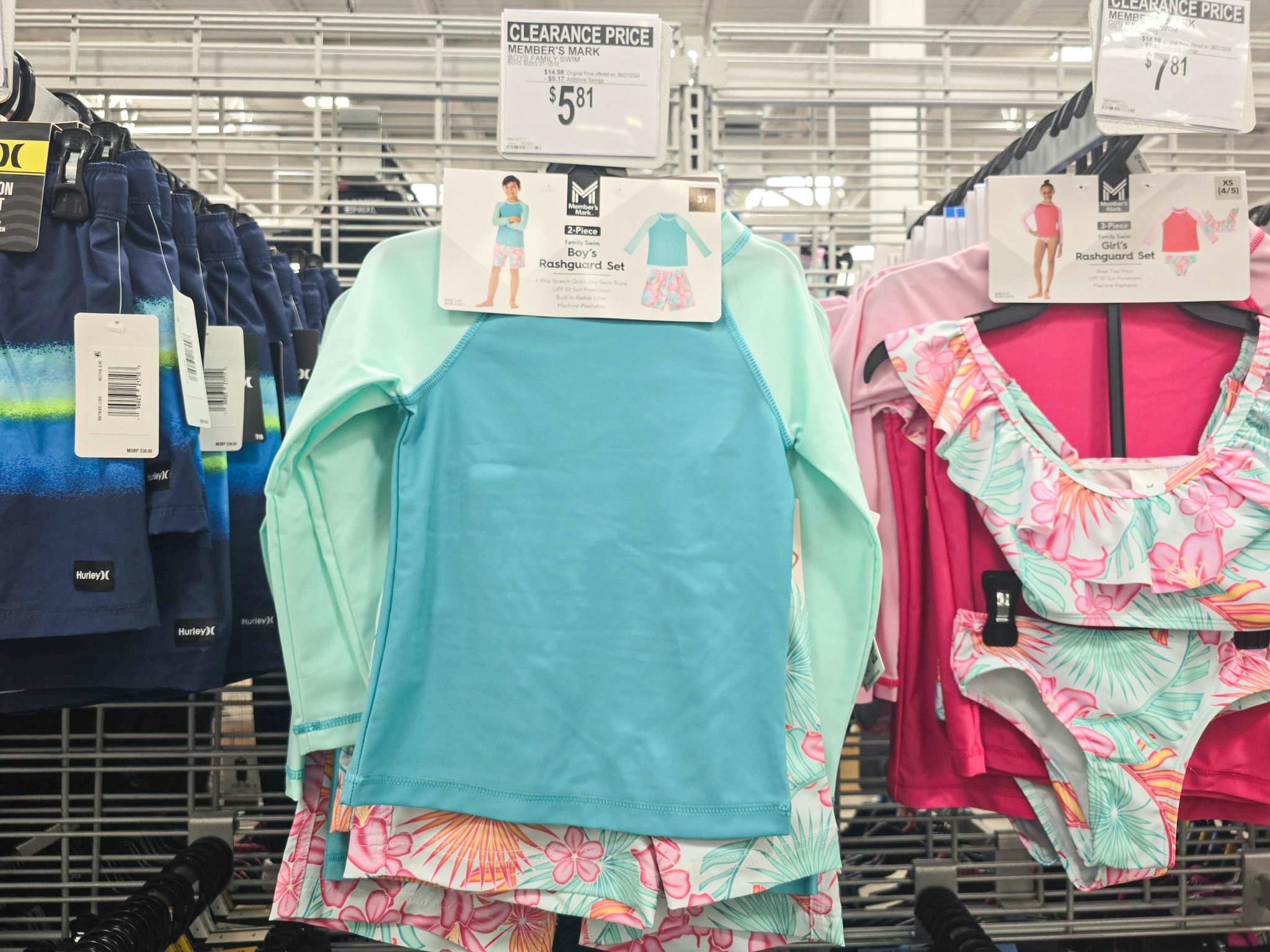 Member's Mark Kids' Swimsuit Set