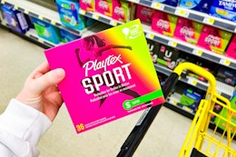 Playtex Sport Tampons, Only $4.50 at Dollar General card image