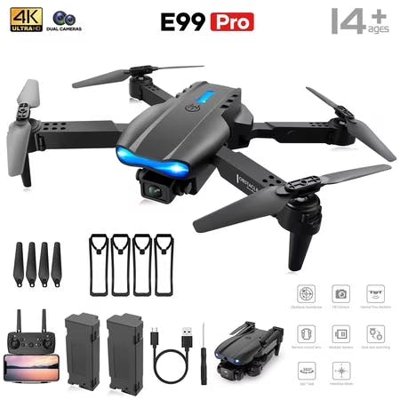 Drone with 4K HD Dual Camera