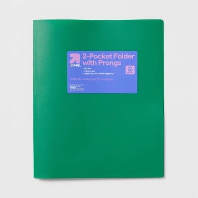 Up & Up 2-Pocket Folder