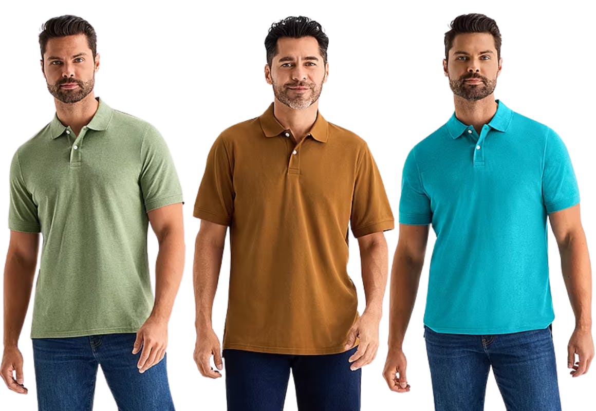 St. John's Bay Men's Polo Shirt