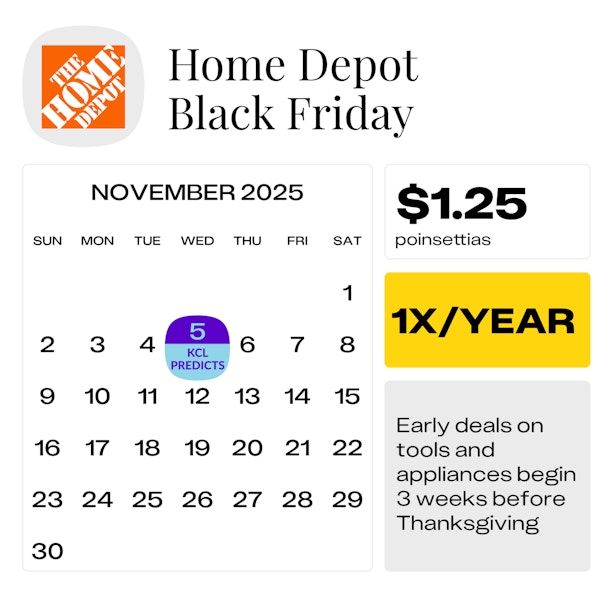 Home Depot Black Friday — November 2025