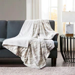 Madison Park Faux Fur Throw