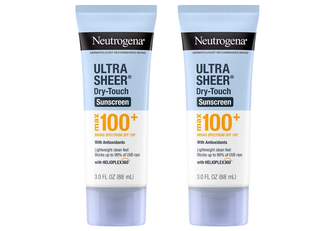 2 Neutrogena Sunscreen Lotions