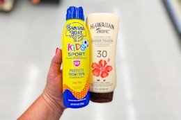 Today Only: $3 Off Banana Boat and Hawaiian Tropic at Dollar General card image