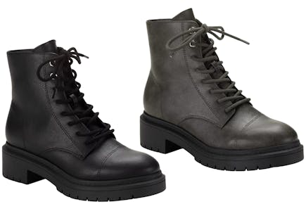 Style & Co. Women's Lace-Up Boots
