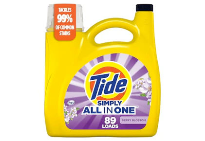 2 Tide Simply Detergents