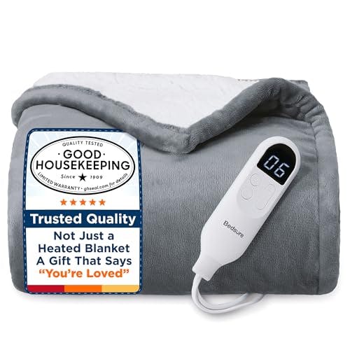 Bedsure Heated Throw Blanket