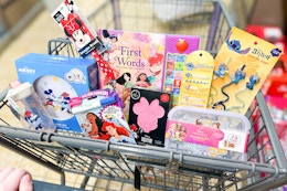 aldi disney products in shopping cart