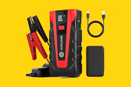 Car Jump Starter, Just $33.28 With Amazon Coupon (Reg. $80) card image