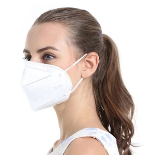 tanga Disposable KN95 4-Layer Breathable Face Masks stock image 2022
