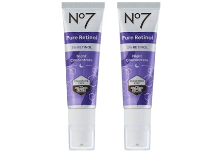 2 No7 Skincare Creams