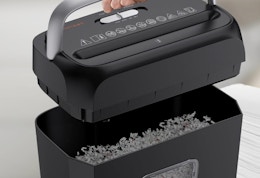 a paper shredder