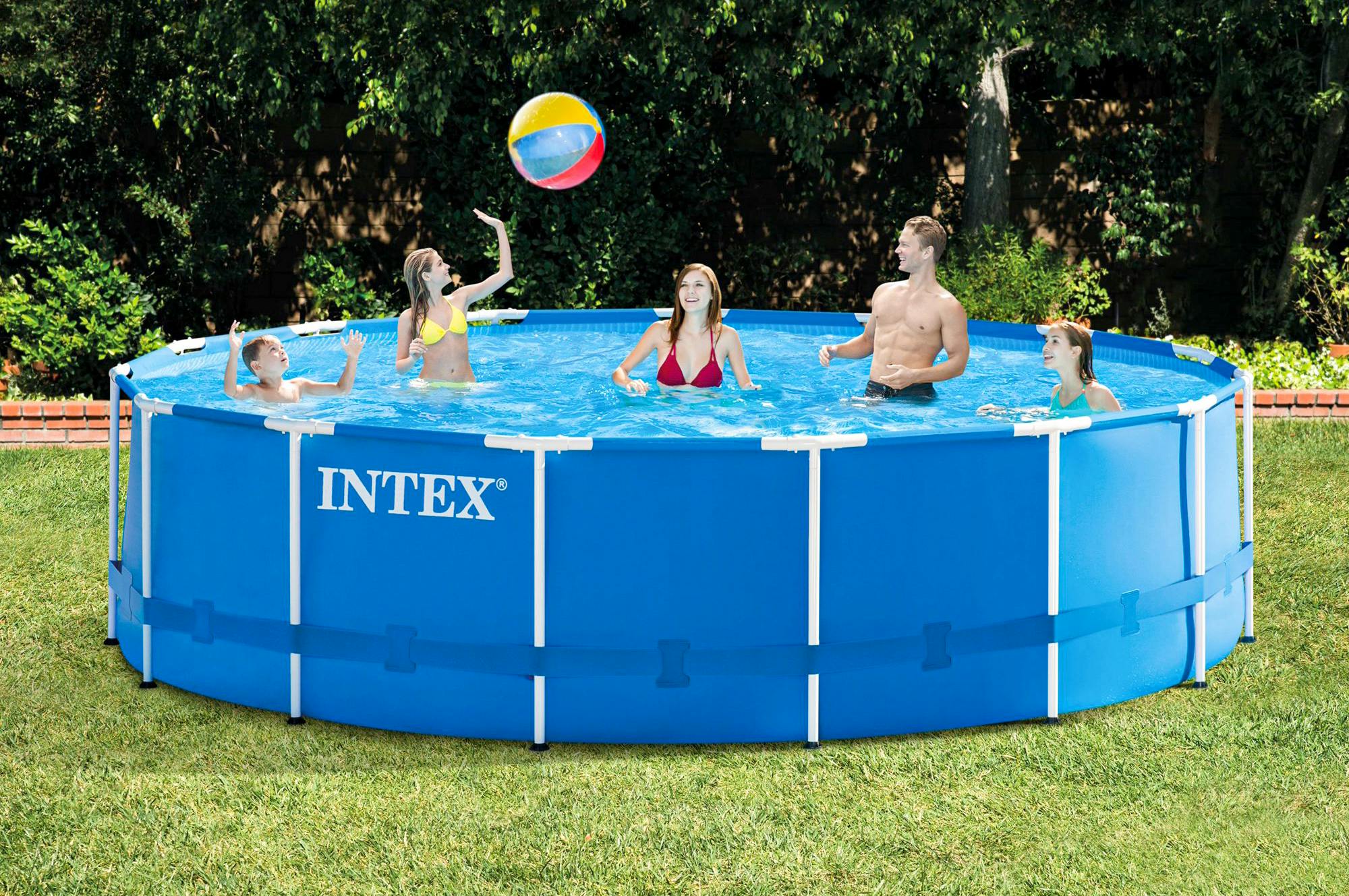 Pool Sale At Walmart 10 Kiddie Pools 49 Family Pools The Krazy   Walmart Family Pools Intex Metal Frame 2022 1647092588 1647092588 