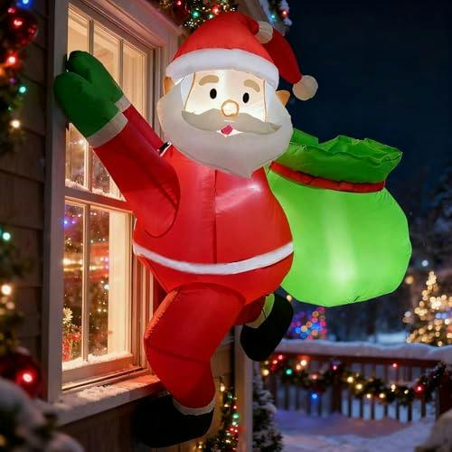Christmas Inflatable Santa Claus