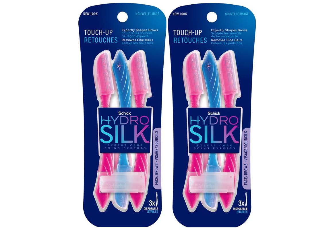 2 Schick Touch-Up Razors