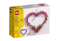 LEGO Floral Heart Ornament Set