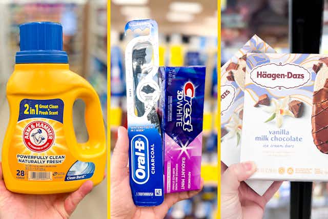 Best Weekly Coupon Deals: $1.99 Detergent, Free Toothpaste, BOGO Ice Cream card image