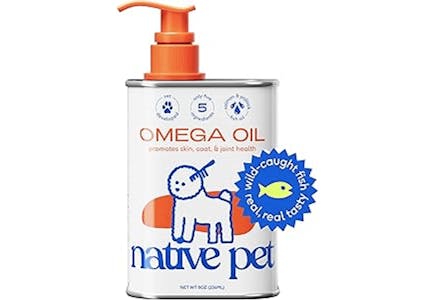 Native Pet Omega 3 Fish Oil 