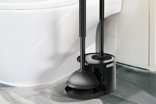 Toilet Plunger and Brush Set