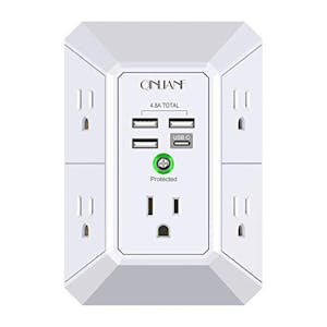 Outlet and USB Surge Protector