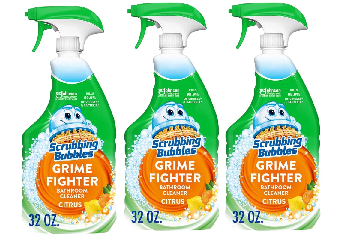 3 Scrubbing Bubbles Cleaners