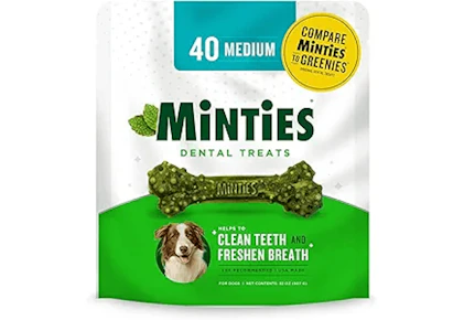2 Minties Dental Chew Bags