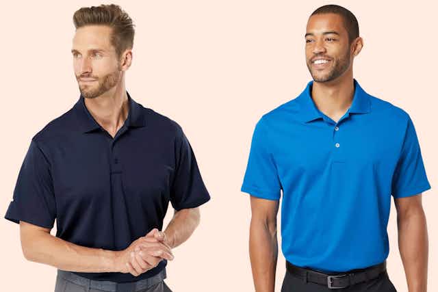 Adidas Men's Polo Shirt, Just $5 at Proozy With Code card image