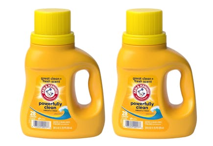 2 Arm & Hammer Detergents