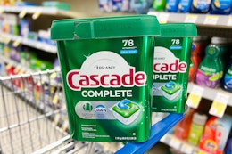 Cascade Dishwasher Pods, Only $14.99 at Walgreens (Less Than Walmart) card image