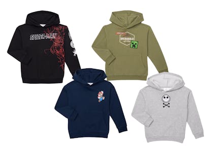 Kids' Graphic Pullover Hoodie