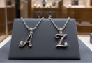 Lab Diamond Initial Necklace