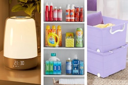 Hidden Home Deals at Walmart: $8 Lamp, $5 Toaster, and $8 Storage card image