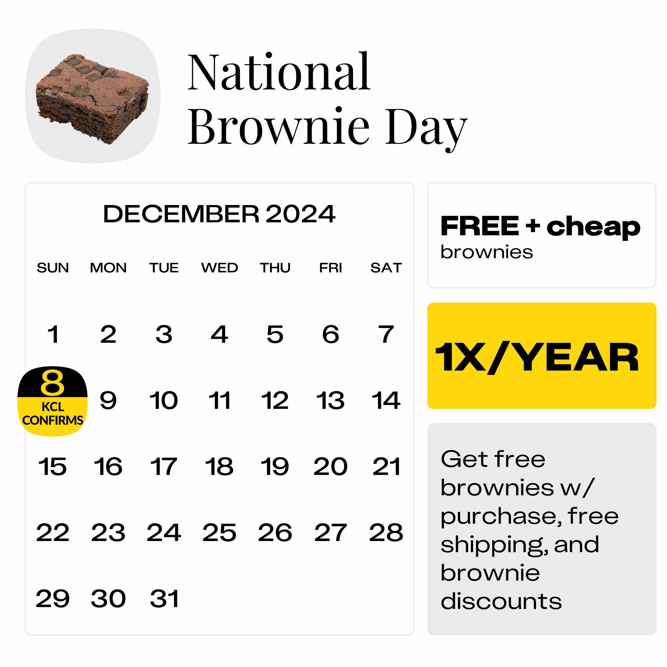 National-Brownie-Day